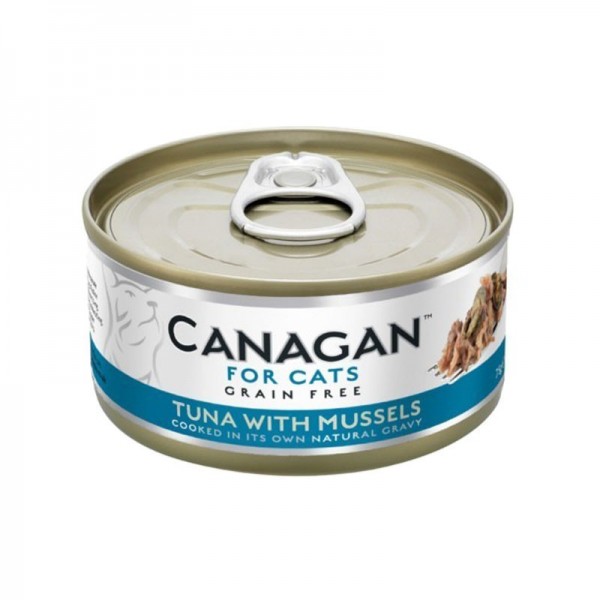 Canagan Tonno con Cozze Umido per Gatti 75gr