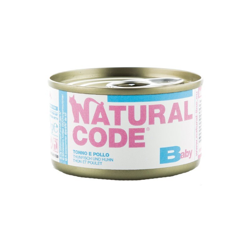 Natural Code Pollo e Tonno per Gattini 85gr