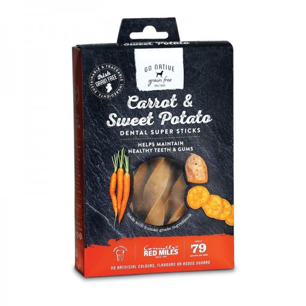 Go Native Dental Snack Carota e Patata Dolce