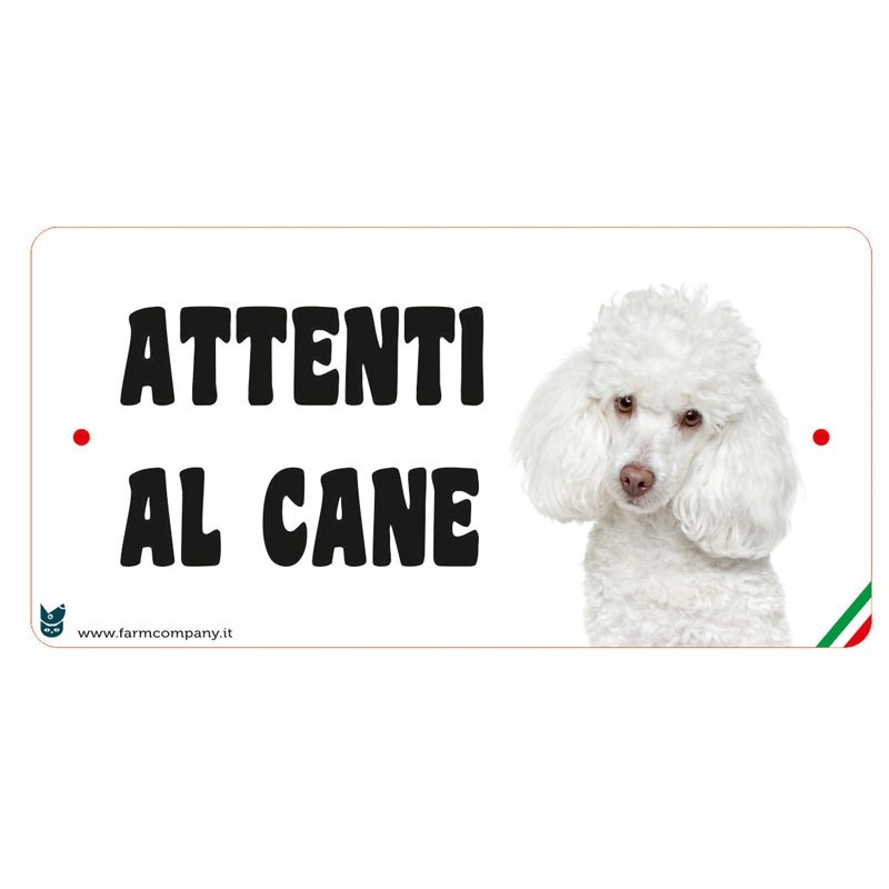 Farm Company Attenti Al Cane Barboncino Robinson Pet Shop