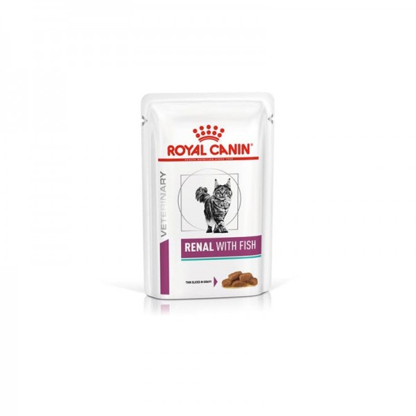 Royal Canin V-Diet Renal Gatto al Pesce Busta