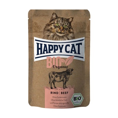 Happy Cat Bio Manzo Adult Umido per Gatti