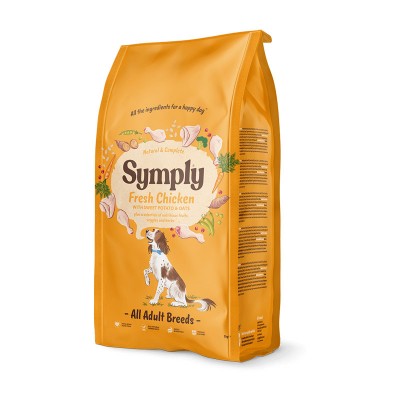 Symply Adult All Breeds Pollo Fresco, Patata Dolce e Avena