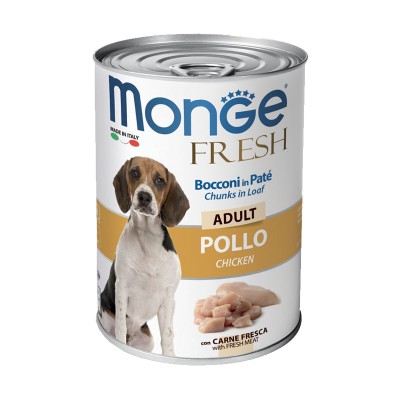 Monge Fresh Adult Pollo Umido per Cani