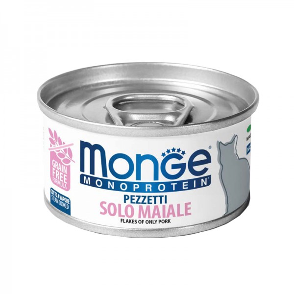 Monge Monoprotein Pezzetti Solo Maiale