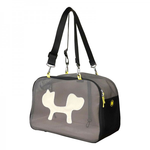 United Pets Mesh Bag Eco Nero e Giallo