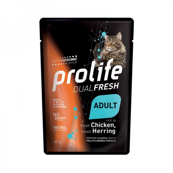 Prolife Dual Fresh Adult Pollo e Aringa