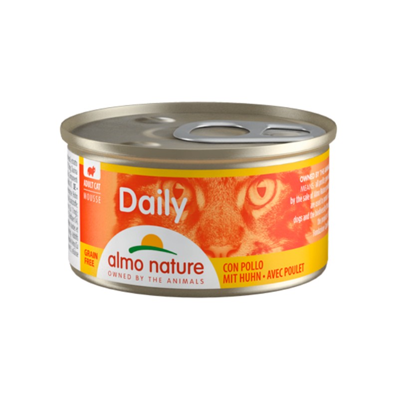 Almo Nature Daily Mousse con Pollo per Gatti