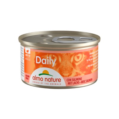 Almo Nature Daily Mousse con Salmone per Gatti