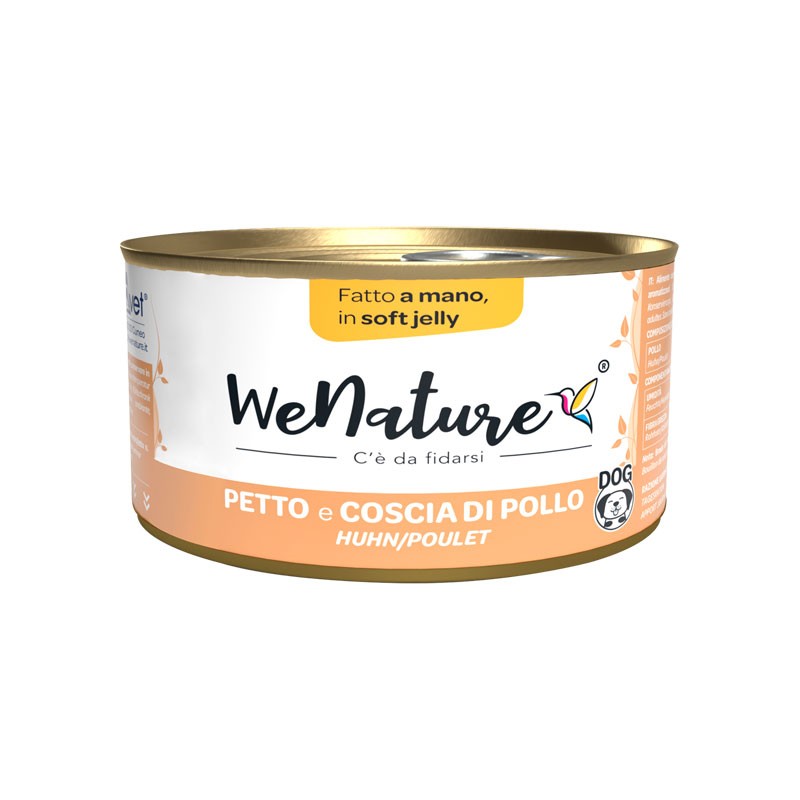 Image of WeNature Petto e Coscia di Pollo Soft Jelly Umido per Cani062