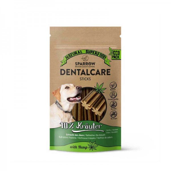 Sparrow Pet Dental Sticks con CBD per Cani