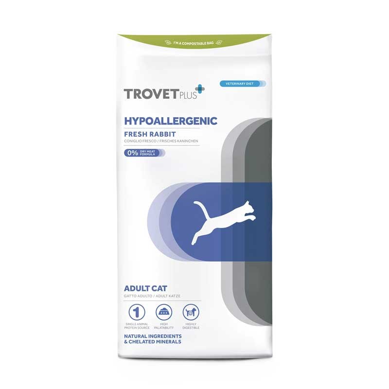 Trovet+ Hypoallergenic Coniglio Fresco per Gatti