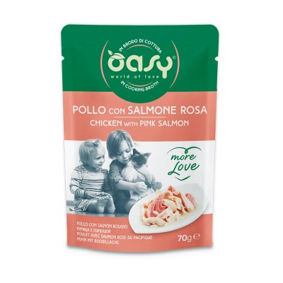 Oasy More Love Pollo e Salmone