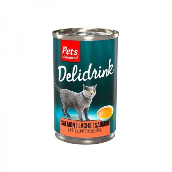 Pets Unlimited Delidrink al Salmone Snack per Gatti