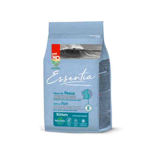 Essentia Kitten al Pesce Grain Free per Gattini