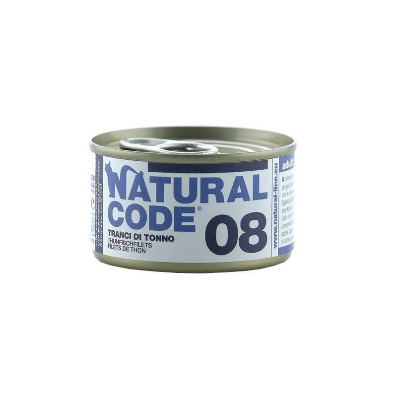 Image of Natural Code Tranci di Tonno per Gatti 85gr062