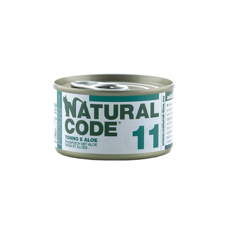 Image of Natural Code Tonno e Aloe per Gatti 85gr062