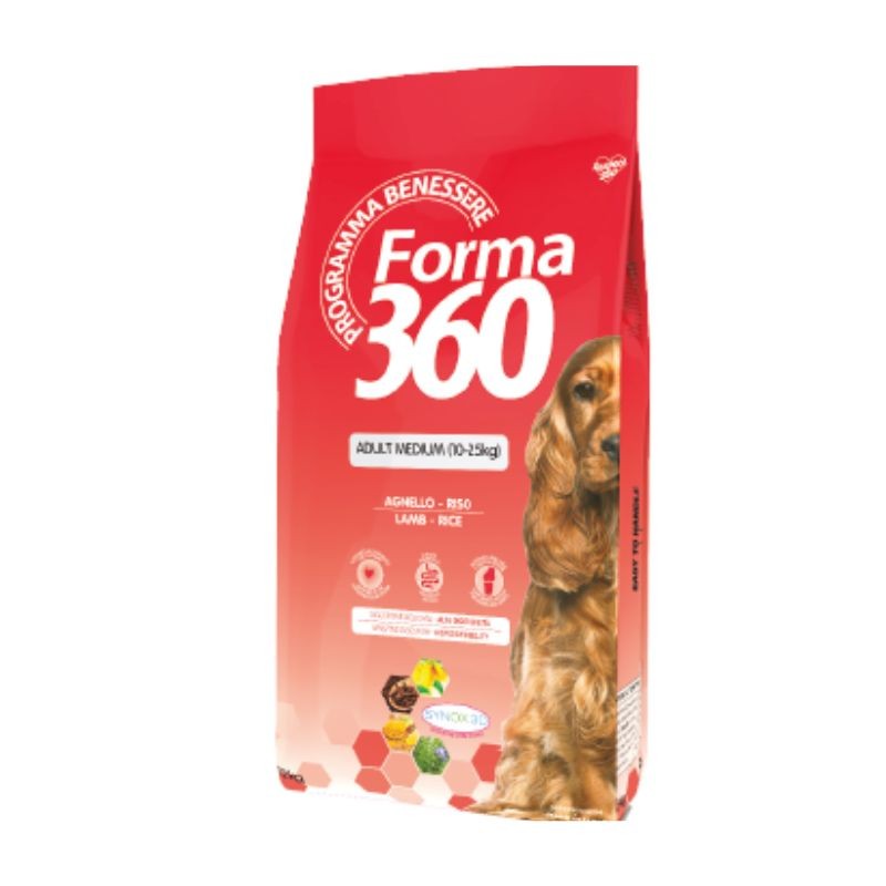 Forma360 Medium Agnello e Riso Per Cani