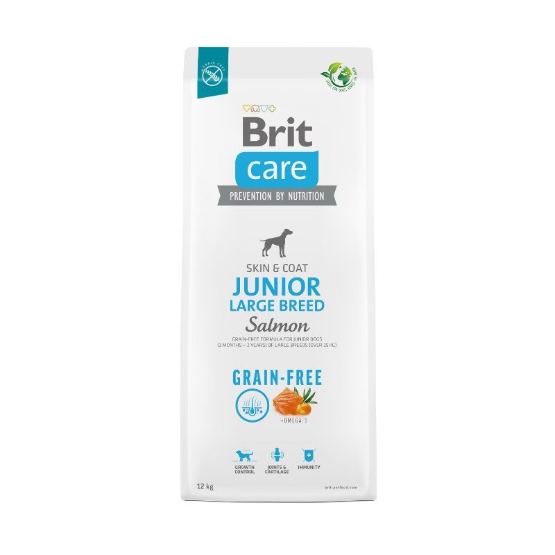 Image of Brit Care Junior Large Grain Free Salmone e Patate062