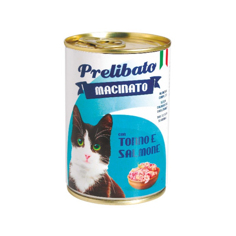 Image of Unipro Prelibato Macinato con Tonno e Salmone per Gatti062