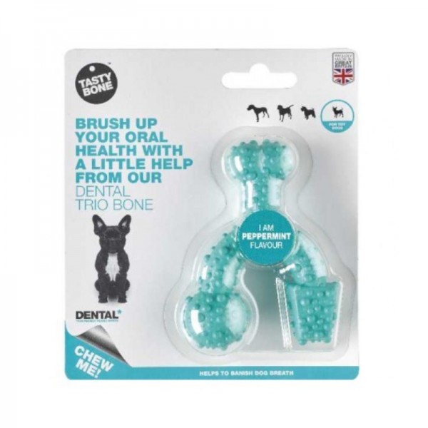 Tasty Bone Toy Trio Menta Piperita