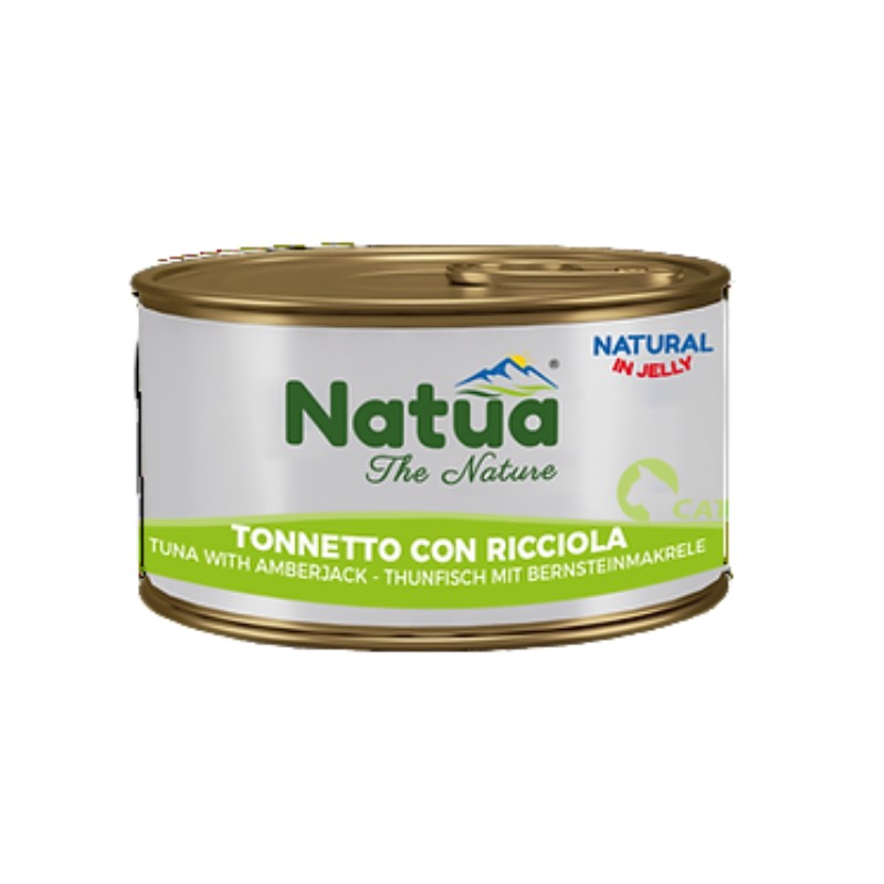 Image of Natua Natural Jelly Tonnetto e Ricciola 85g per Gatti062