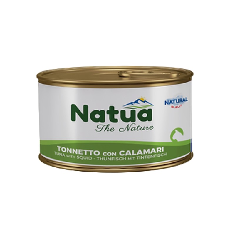 Natua Natural Jelly Tonnetto e Calamari 85g per Gatti