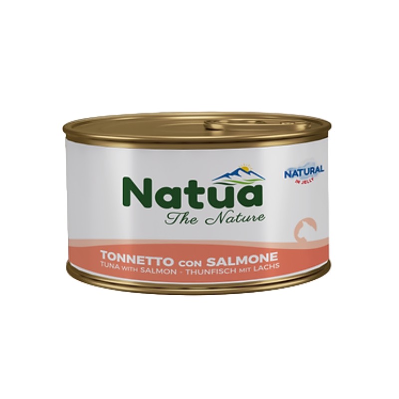 Image of Natua Natural Jelly Tonnetto e Salmone 85g per Gatti062