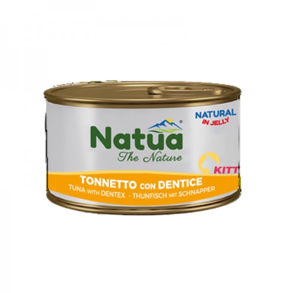 Natua Natural Jelly Tonnetto e Dentice 85g per Gattini