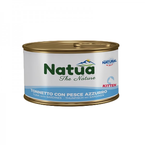 Natua Natural Jelly Tonnetto e Pesce Azzurro per Gattini