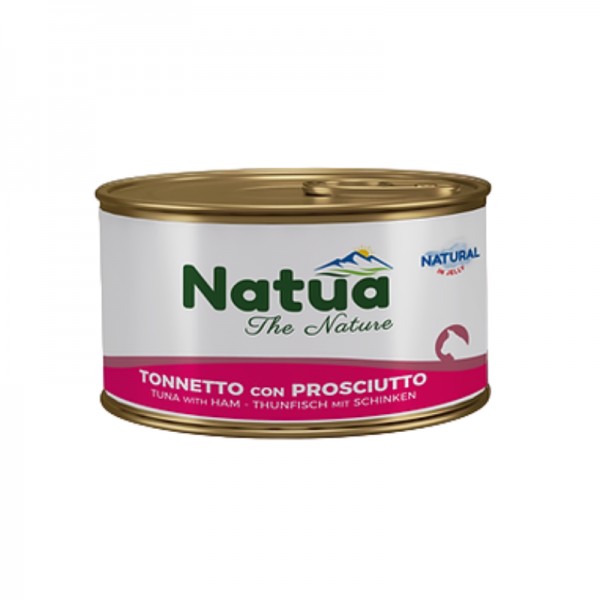 Natua Natural Jelly Tonnetto e Prosciutto per Gatti