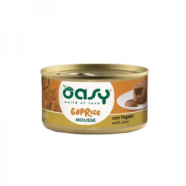 Oasy Caprice Mousse al Fegato per Gatti 85gr