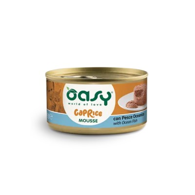 Oasy Caprice Mousse al Pesce Oceanico per Gatti 85gr