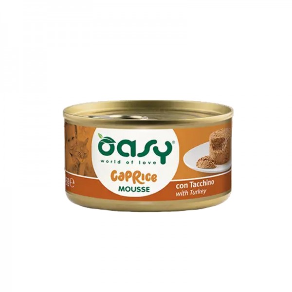 Oasy Caprice Mousse al Tacchino per Gatti 85gr