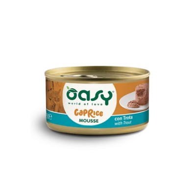 Oasy Caprice Mousse alla Trota per Gatti 85gr