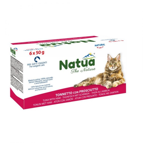 Natua Multipack Tonnetto e Prosciutto per Gatti