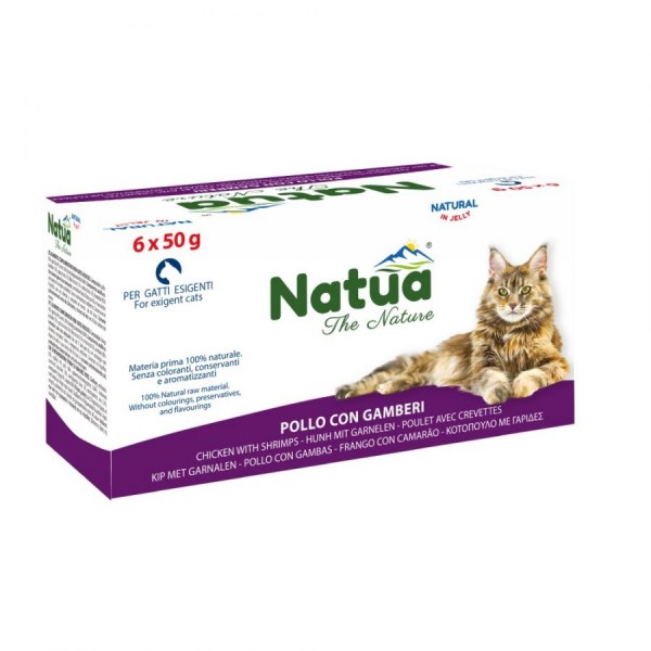 Natua Multipack Pollo e Gamberetti per Gatti