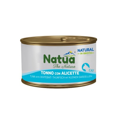 Natua Natural Brodo Tonno e Alicette per Gatti