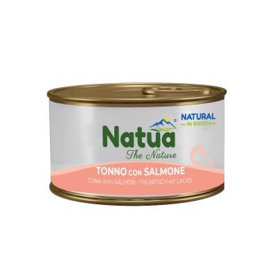 Natua Natural Brodo Tonno e Salmone per Gatti