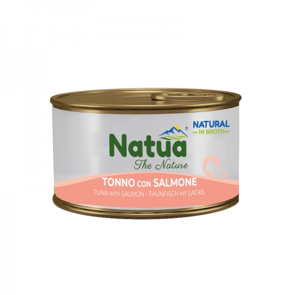 Natua Natural Brodo Tonno e Salmone per Gatti