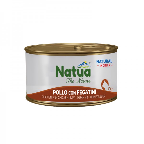 Natua Natural Jelly Pollo e Fegatini per Gatti