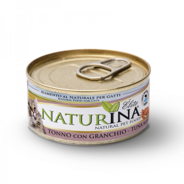 Naturina Elite Tonno con Granchio per Gatti