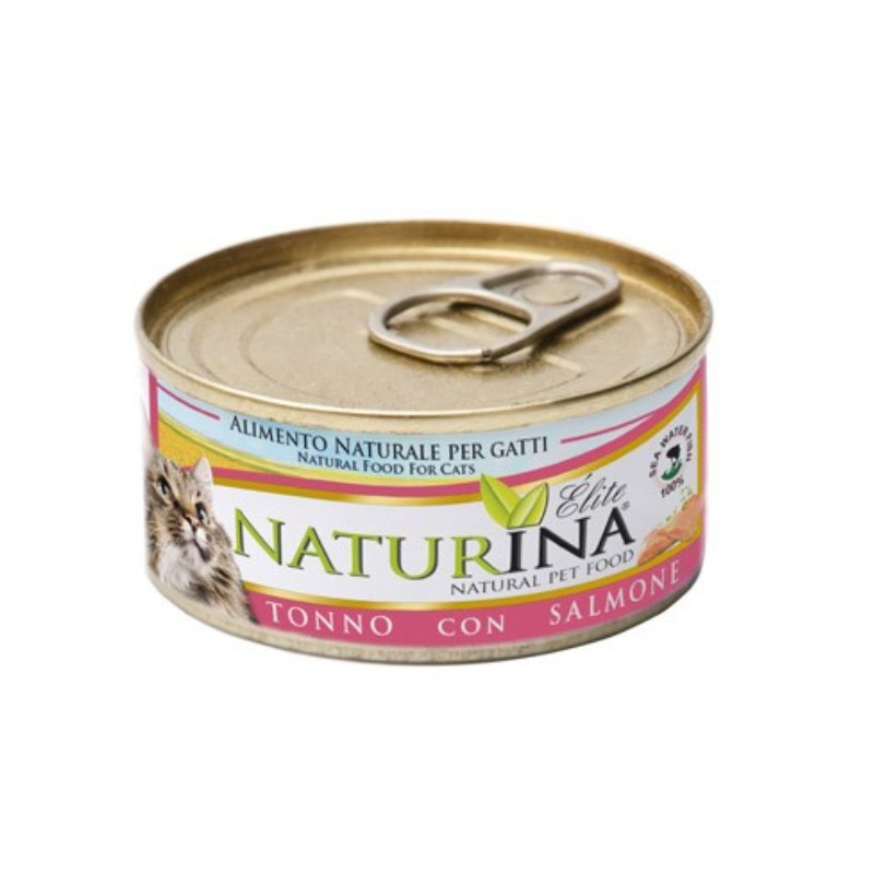 Naturina Elite Tonno con Salmone per Gatti