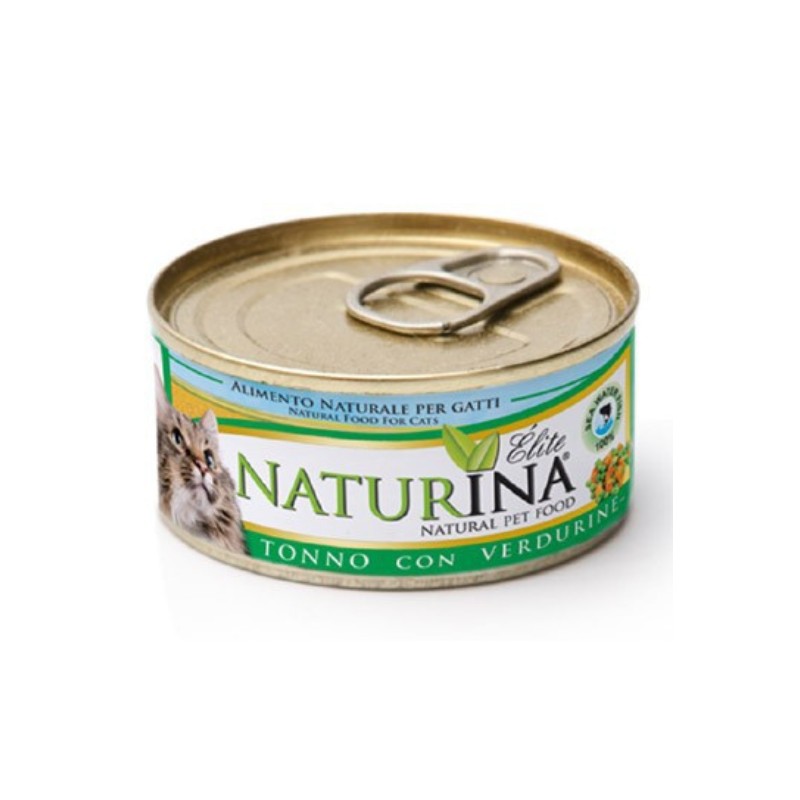 Naturina Elite Tonno con Verdurine per Gatti