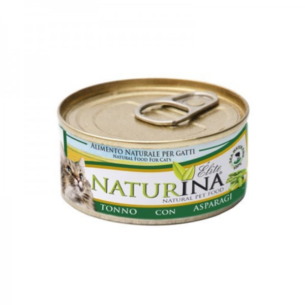 Naturina Elite Tonno con Asparagi per Gatti