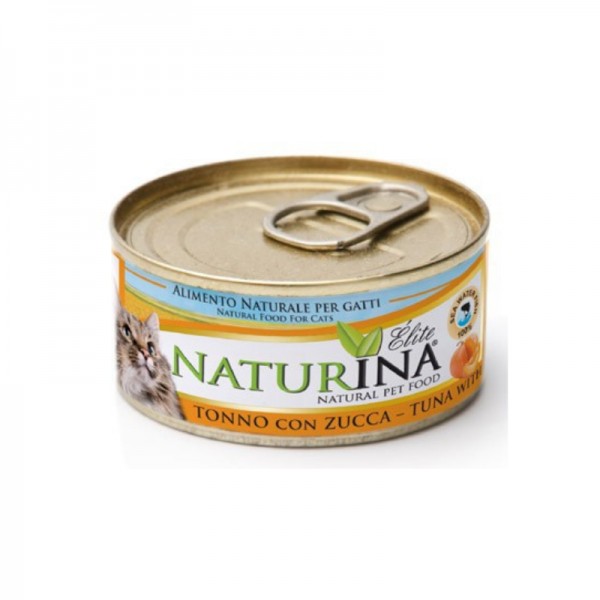 Naturina Elite Tonno con Zucca per Gatti