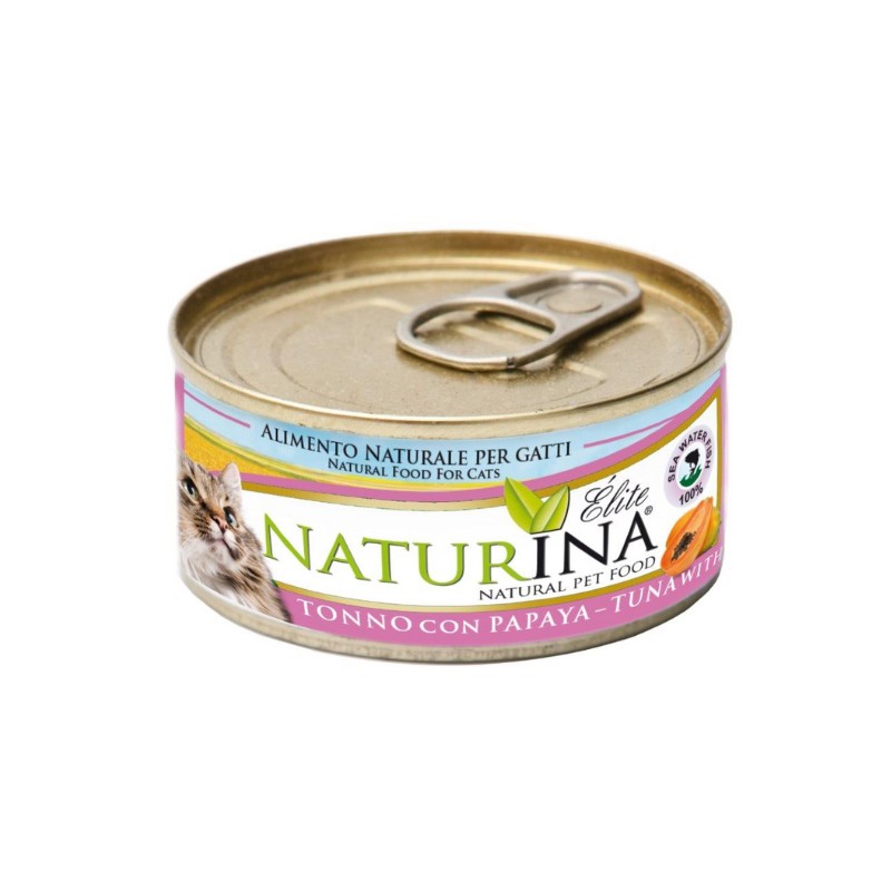 Naturina Elite Tonno con Papaya per Gatti