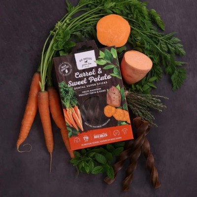 Go Native Dental Snack Carota e Patata Dolce