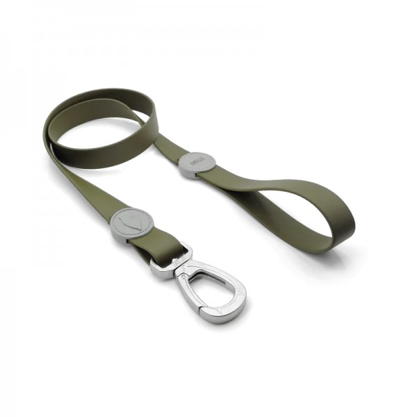 Morso Guinzaglio Waterproof Olive Green per Cani