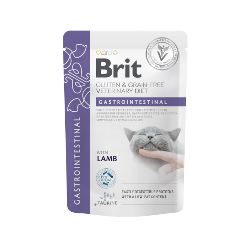 Brit Veterinary Diet Gastrointestinal Umido per Gatti